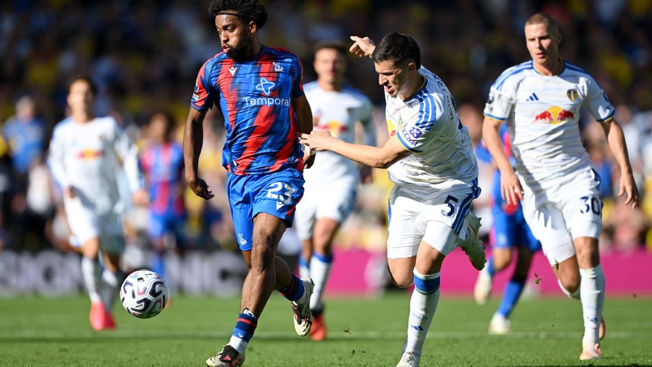 Leeds and Crystal Palace battle to gritty goalless draw