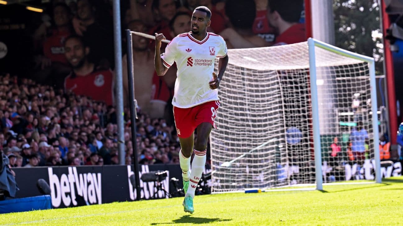 Has Isak finally found form at Liverpool? Winner at Bournemouth gives Iraola hope