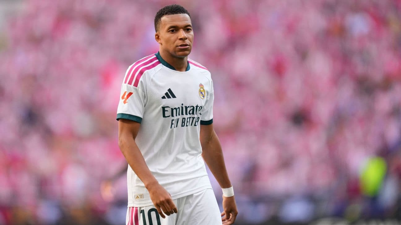 Kylian Mbappé refuses to criticise referee despite Madrid derby 'mistakes'