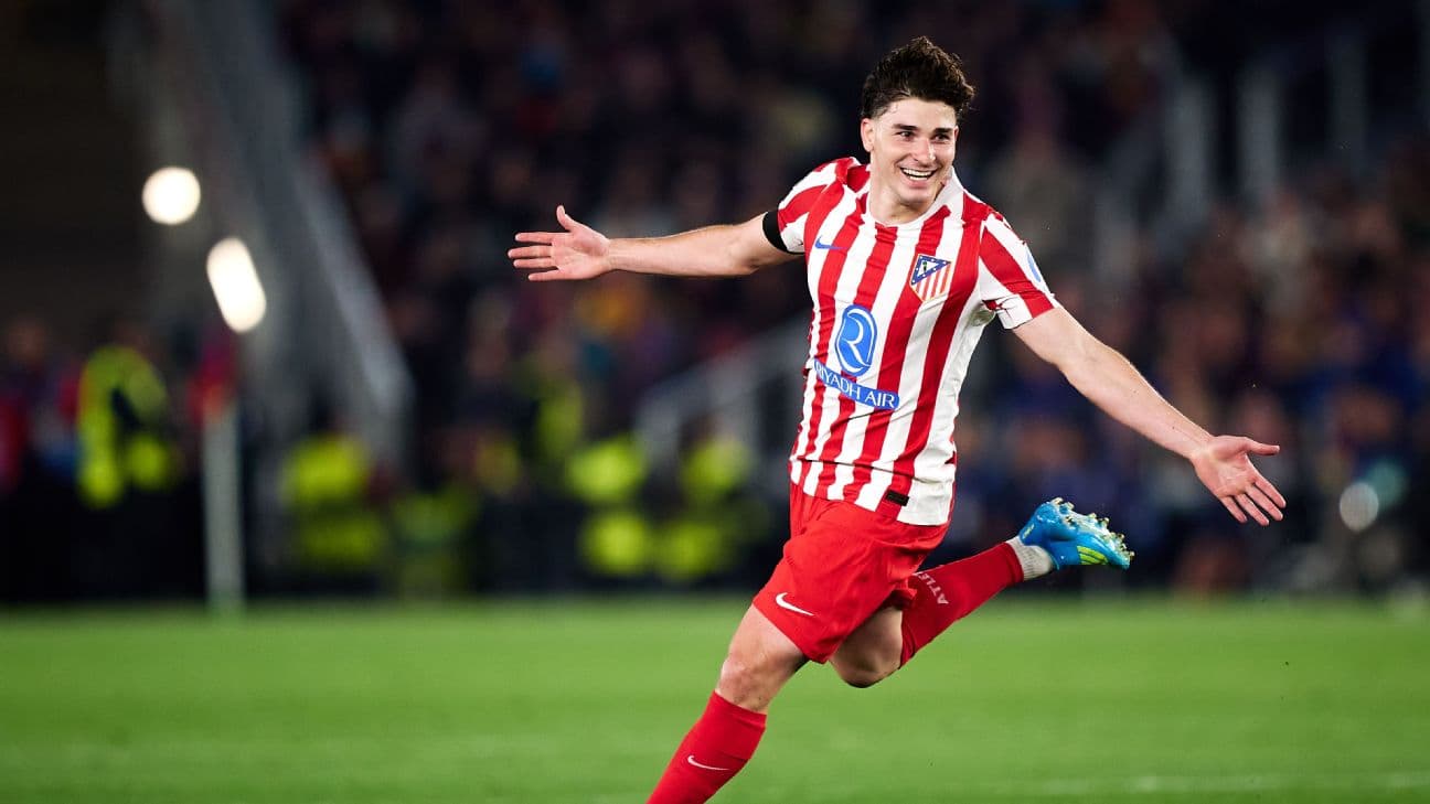 Julián Álvarez will play at Atlético Madrid next season - club president