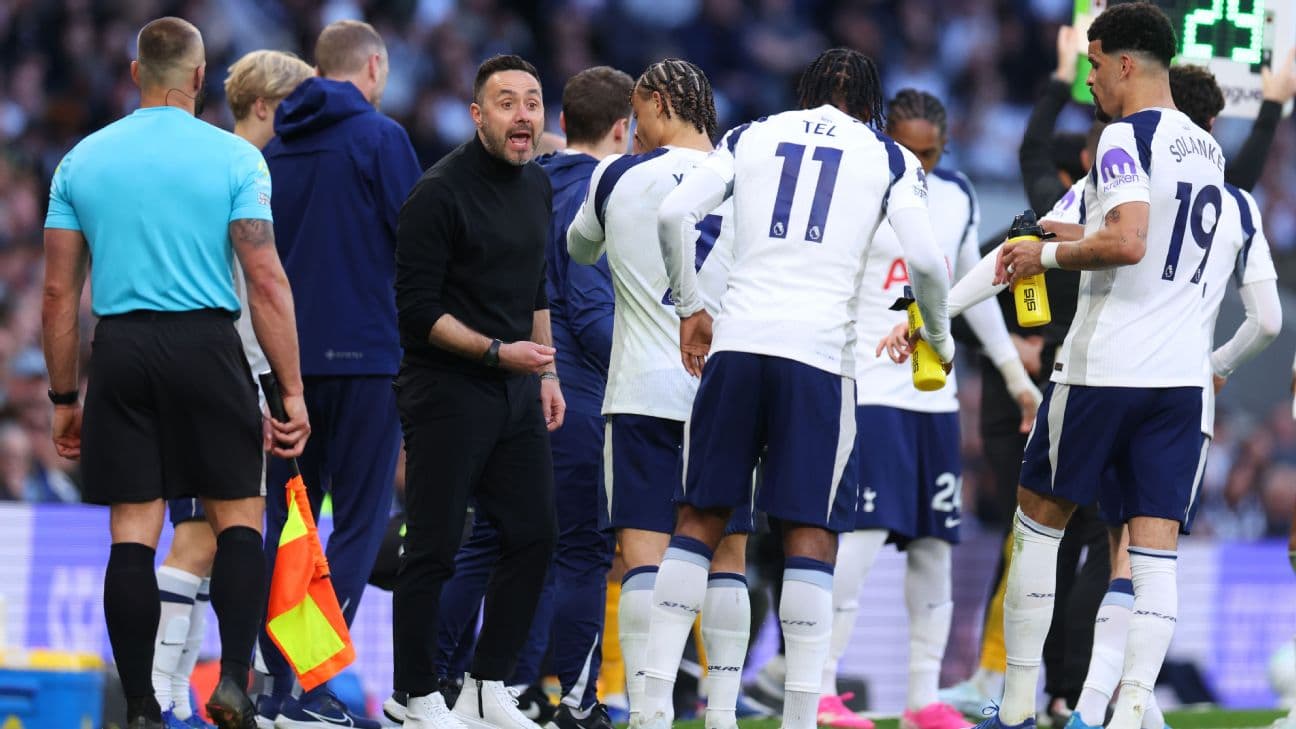 Tottenham Premier League fixtures 2026-27: Roberto De Zerbi's team face tough end to season