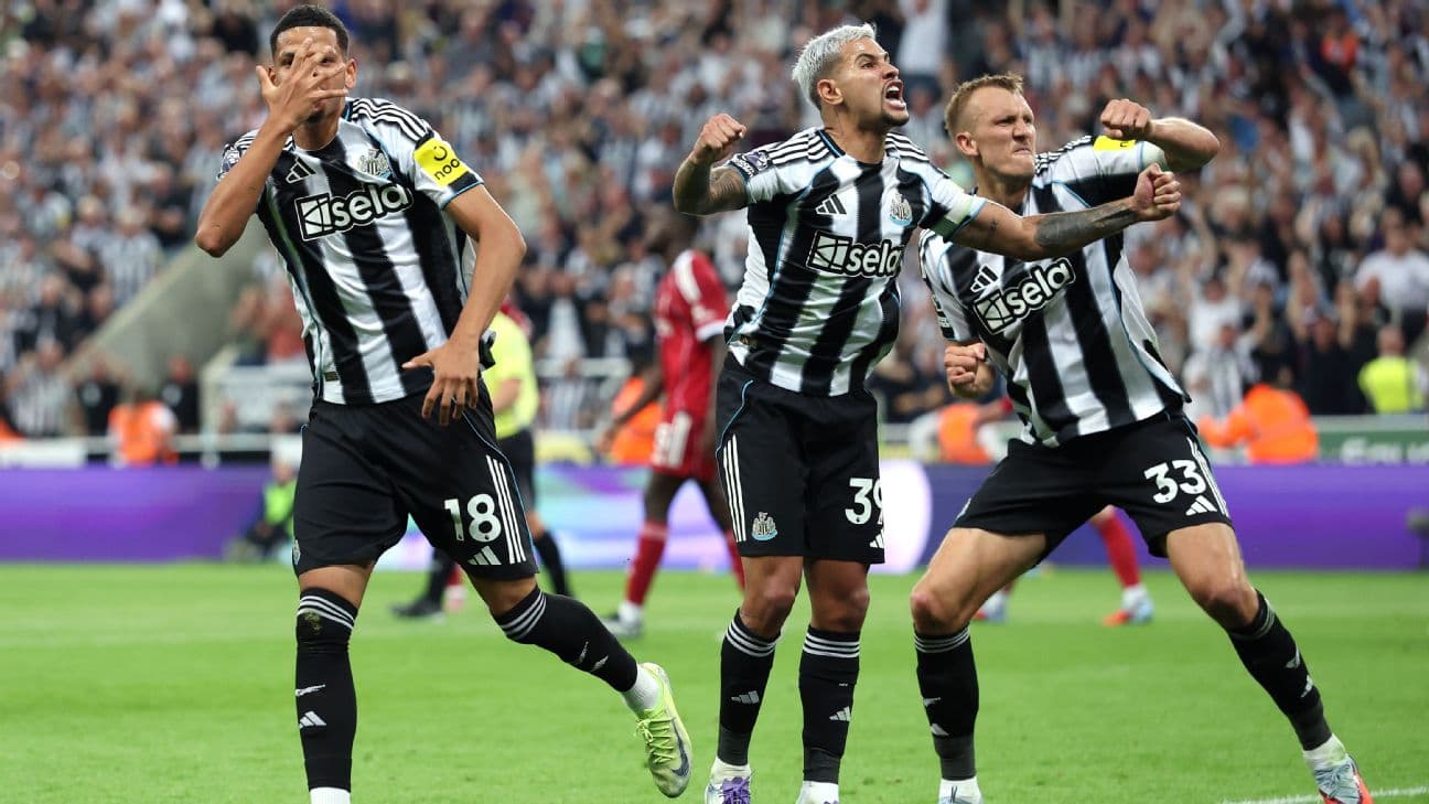 Newcastle Premier League fixtures 2026-27: Liverpool visit St. James' Park in tricky opener