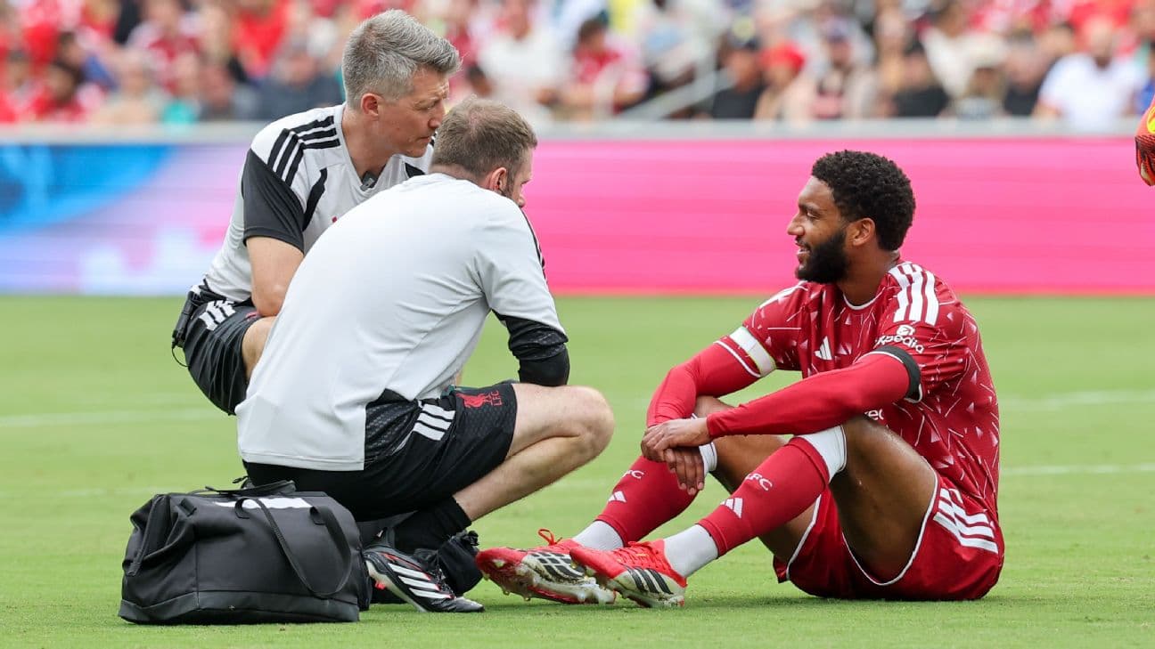 Liverpool's Joe Gomez to miss start of Premier League season
