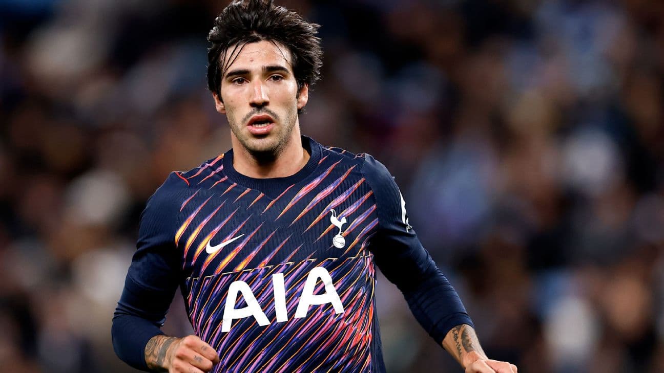 Sandro Tonali: 'I know I have a lot of pressure, but I have to play like a normal Tottenham player'