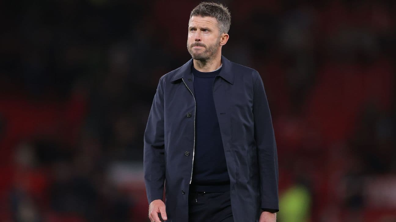 Michael Carrick: Questions about Man United future 'not important' amid growing pressure