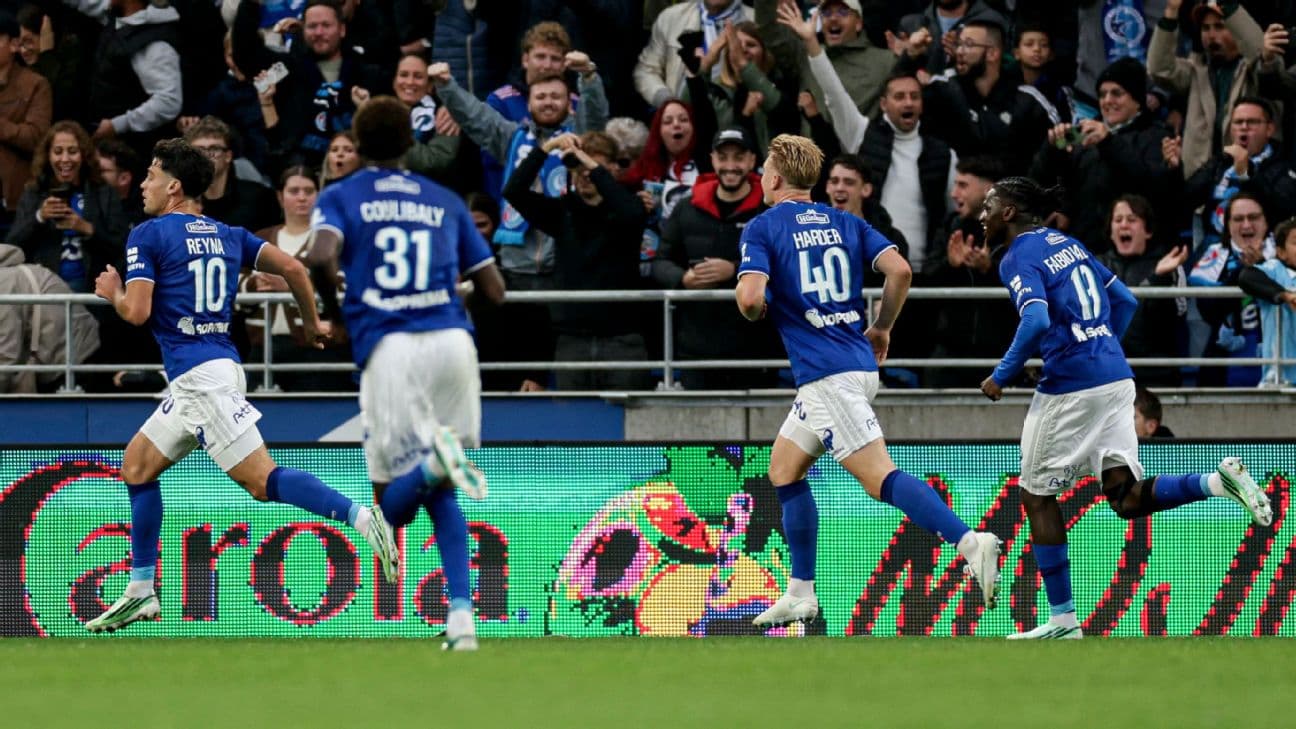 USMNT's Gio Reyna scores in Strasbourg's defeat to PSG
